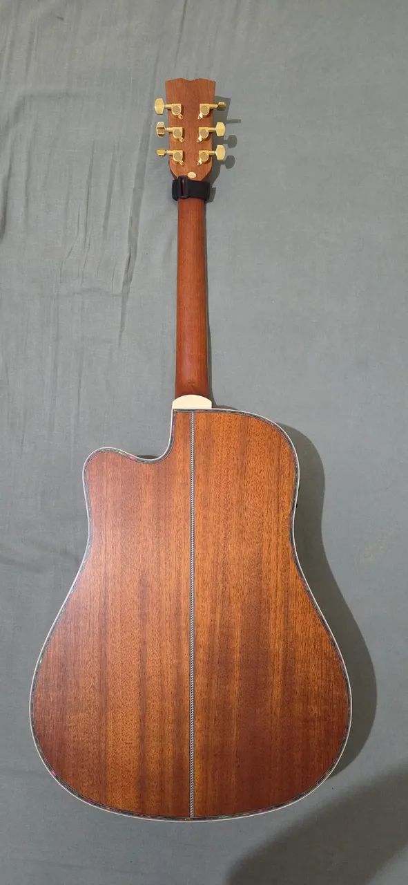 Violão Elétrico Eagle CH889 Aço, Folk, Impecável - Foto 5