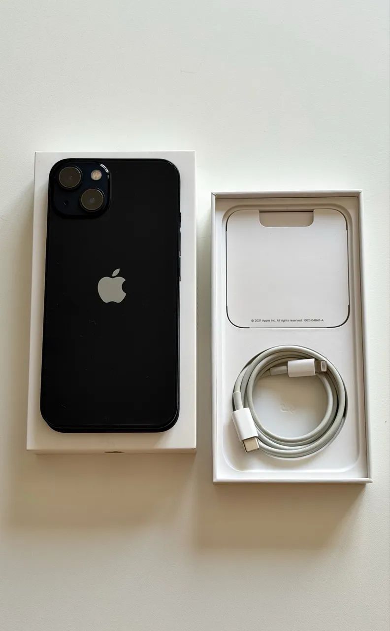 iPhone 13 128GB Sem Riscos, Nunca Aberto + NF