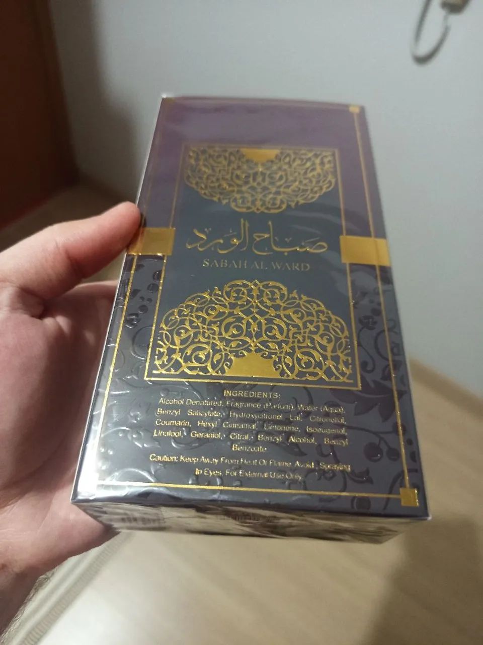 Árabe perfume Sabah Al ward 100ml - Foto 5