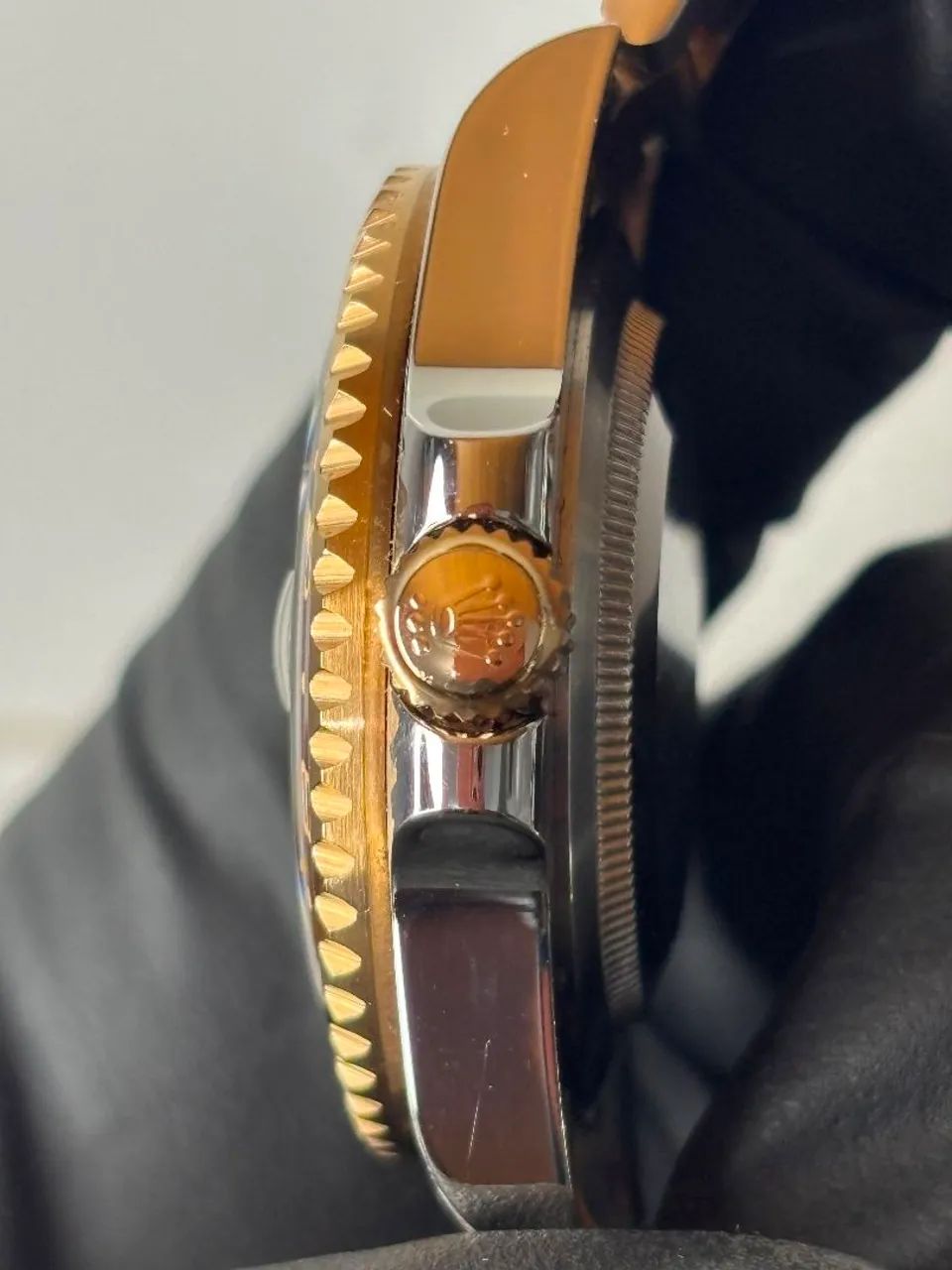 Relógio Rolex GMT master II Rootbeer misto  - Foto 4