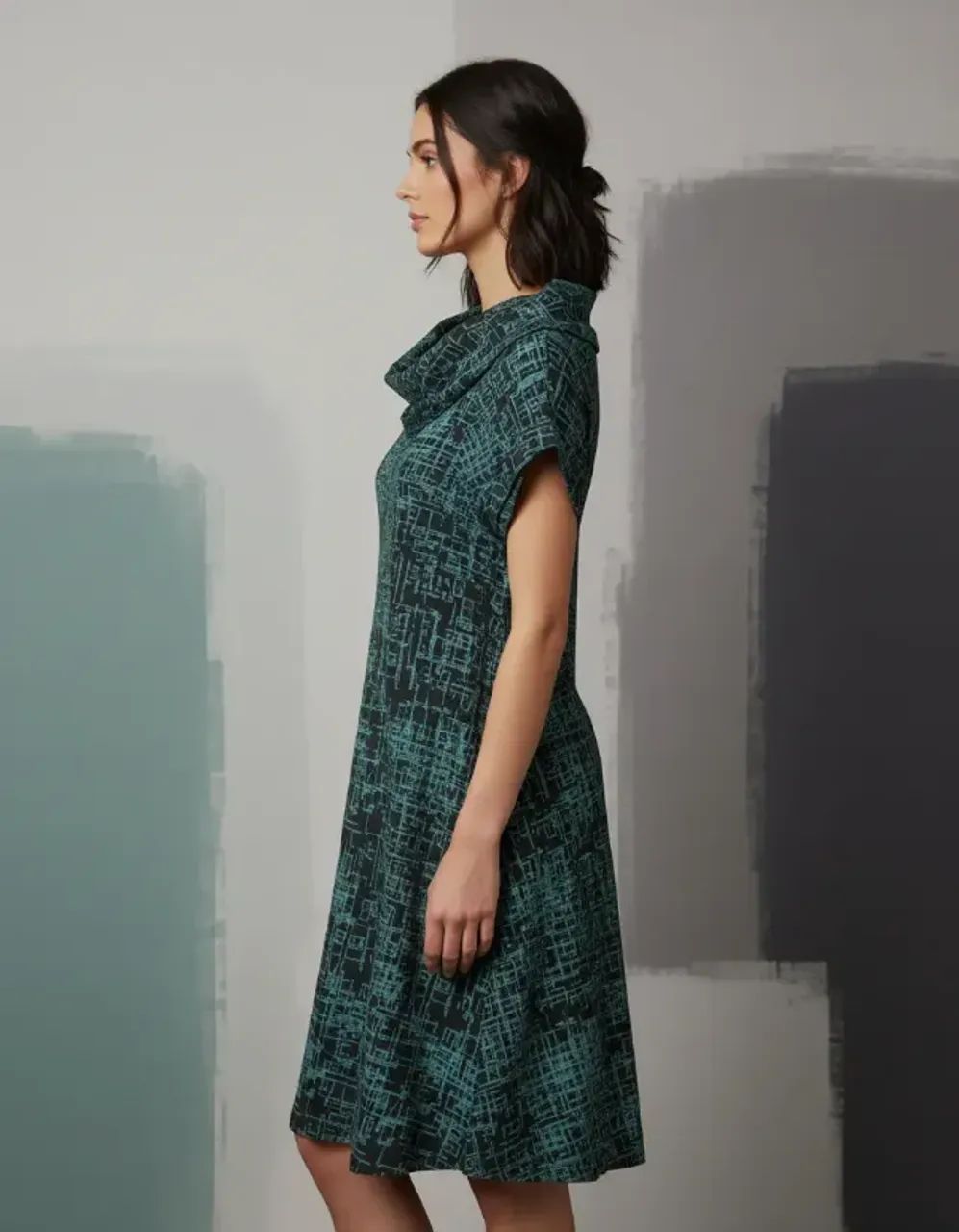 Lindo Vestido estampado Hering - Foto 5