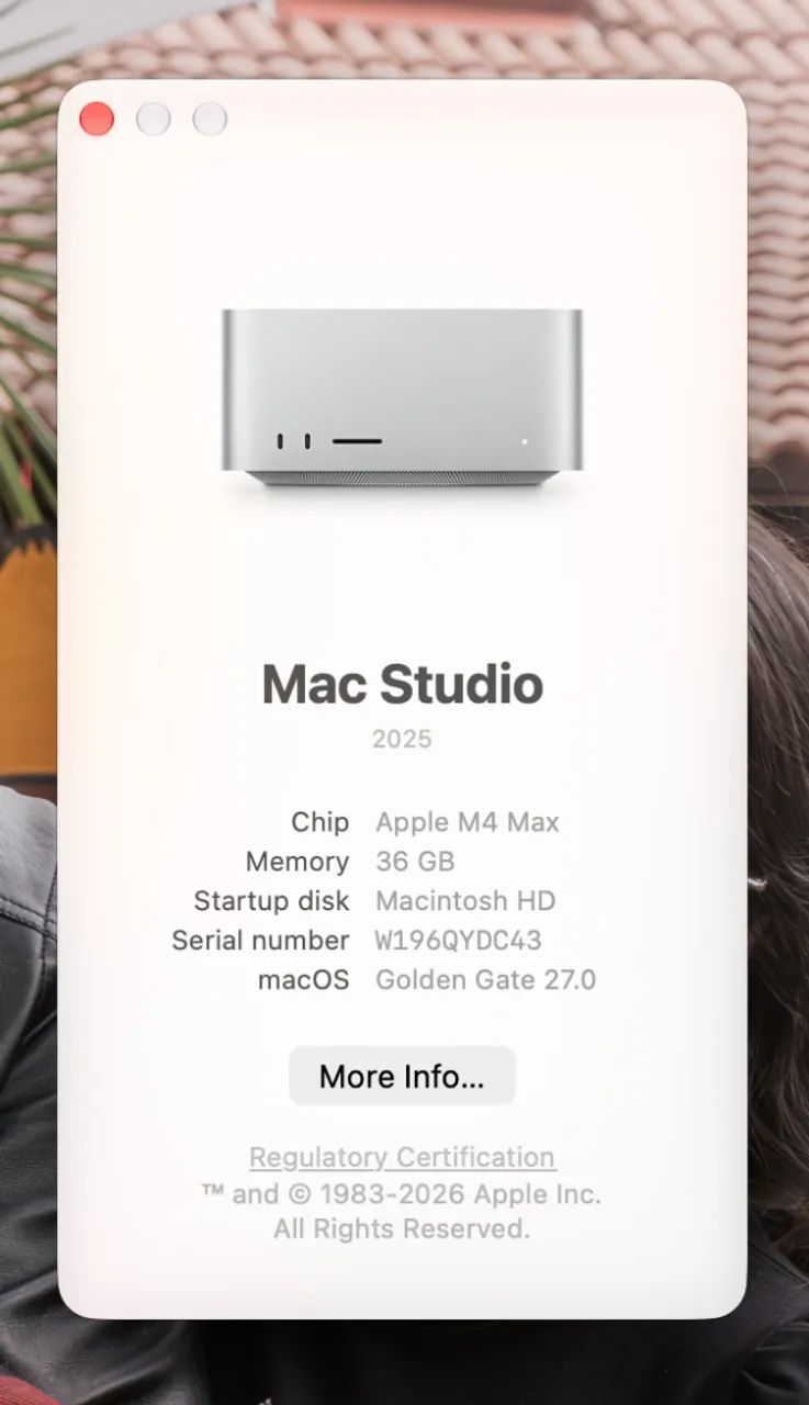 Apple Mac Studio M4 Max / 36GB Ram / 512GB SSD - Foto 4