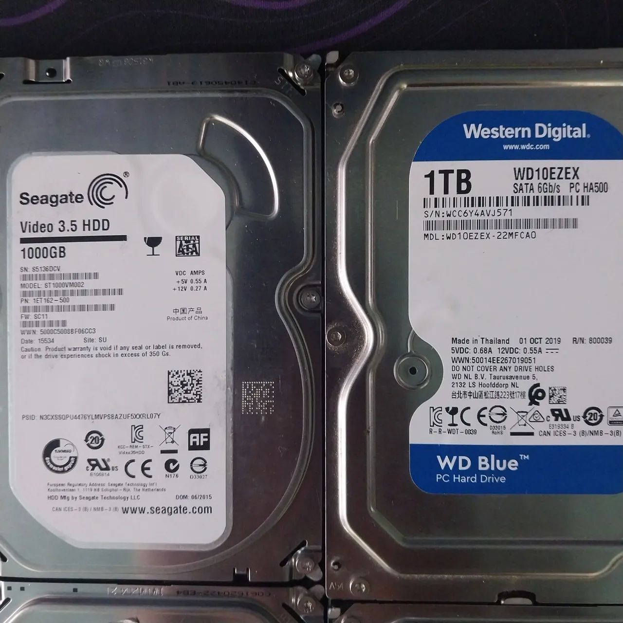 Lote de HDs de 1tb e 500gb - Armazenamento - Arroio do Tigre