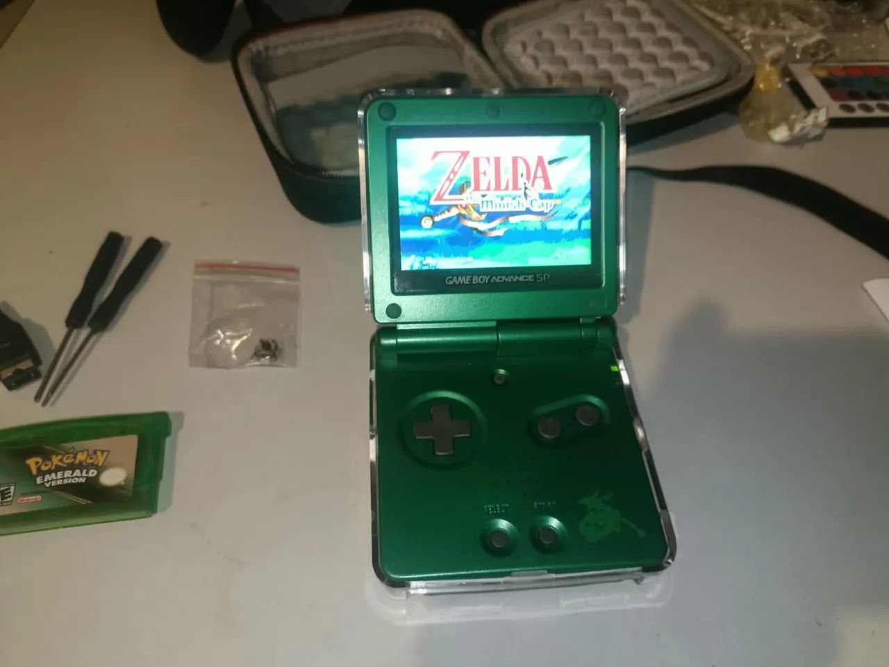 Game Boy Advance SP com tela IPS - Foto 3