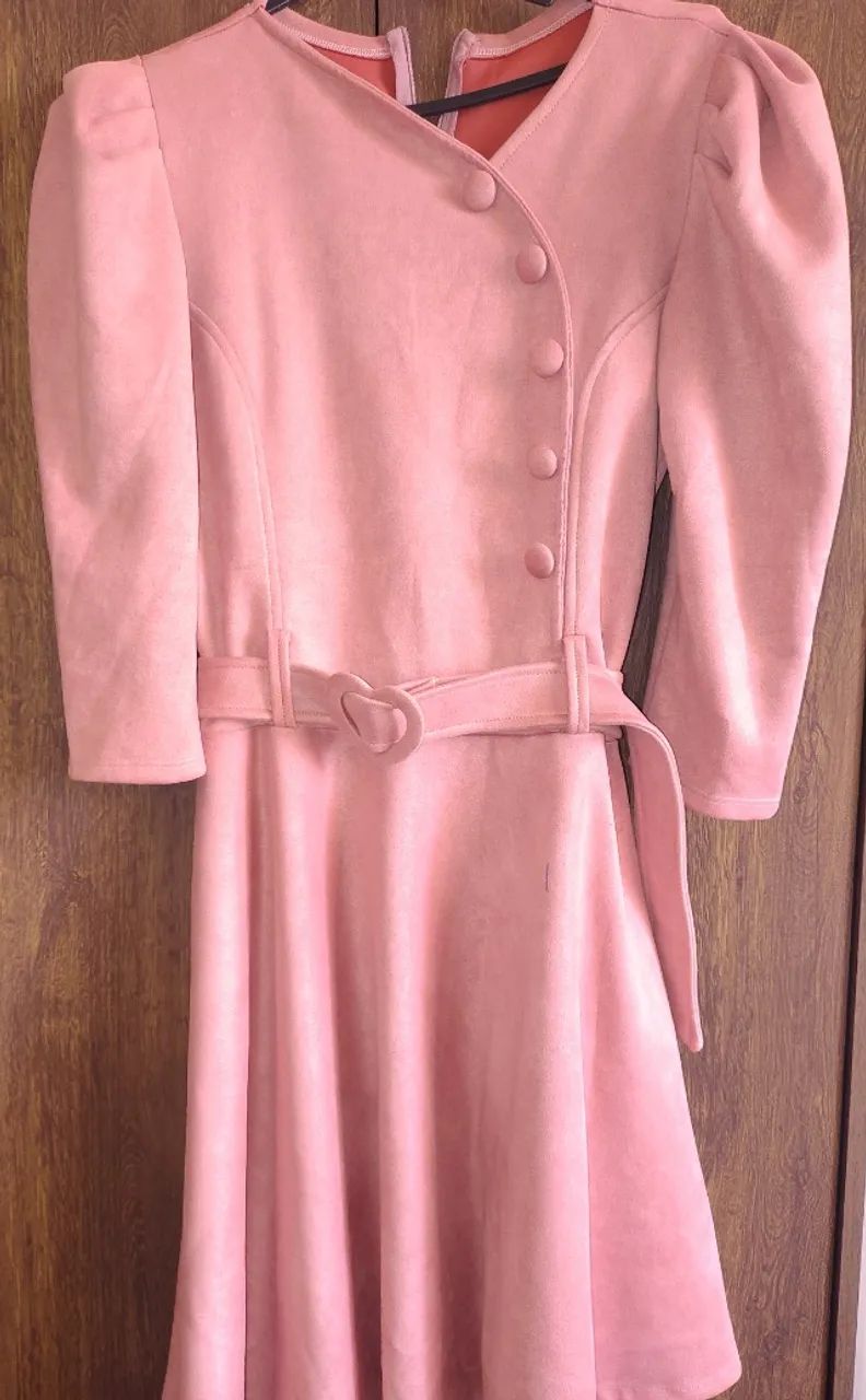 Vestido cor Rosa