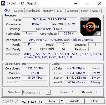 Processador amd ryzen 4350g - Foto 2