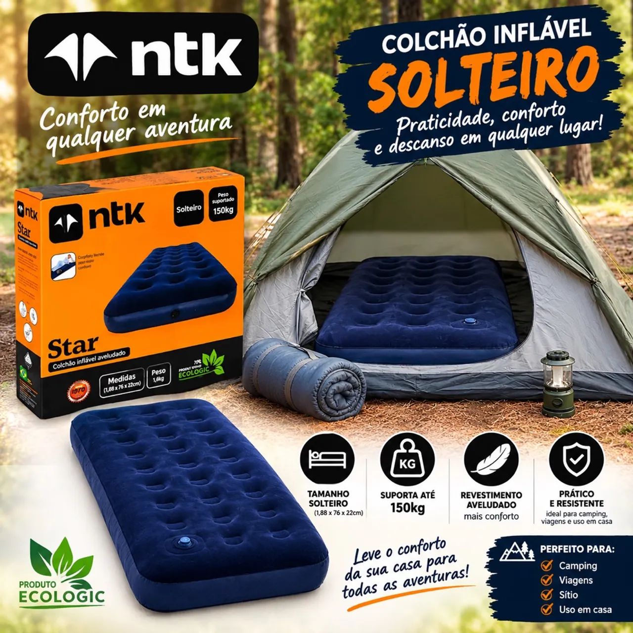 Colchão de solteiro 