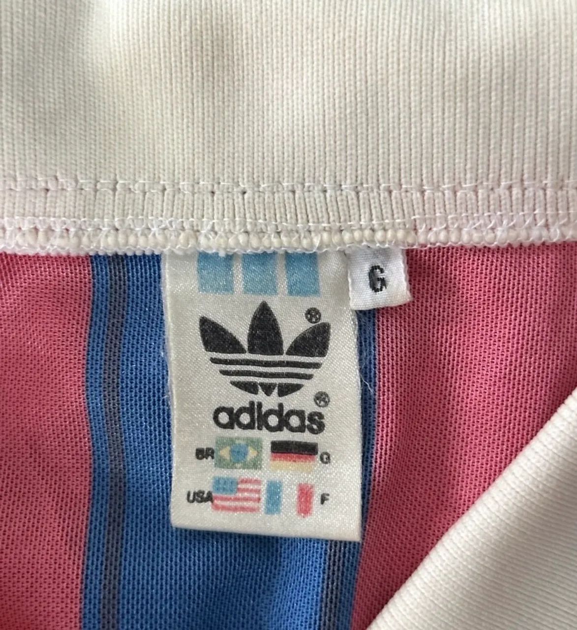 camisa bayern de munique adidas listrada 1996 - Foto 5