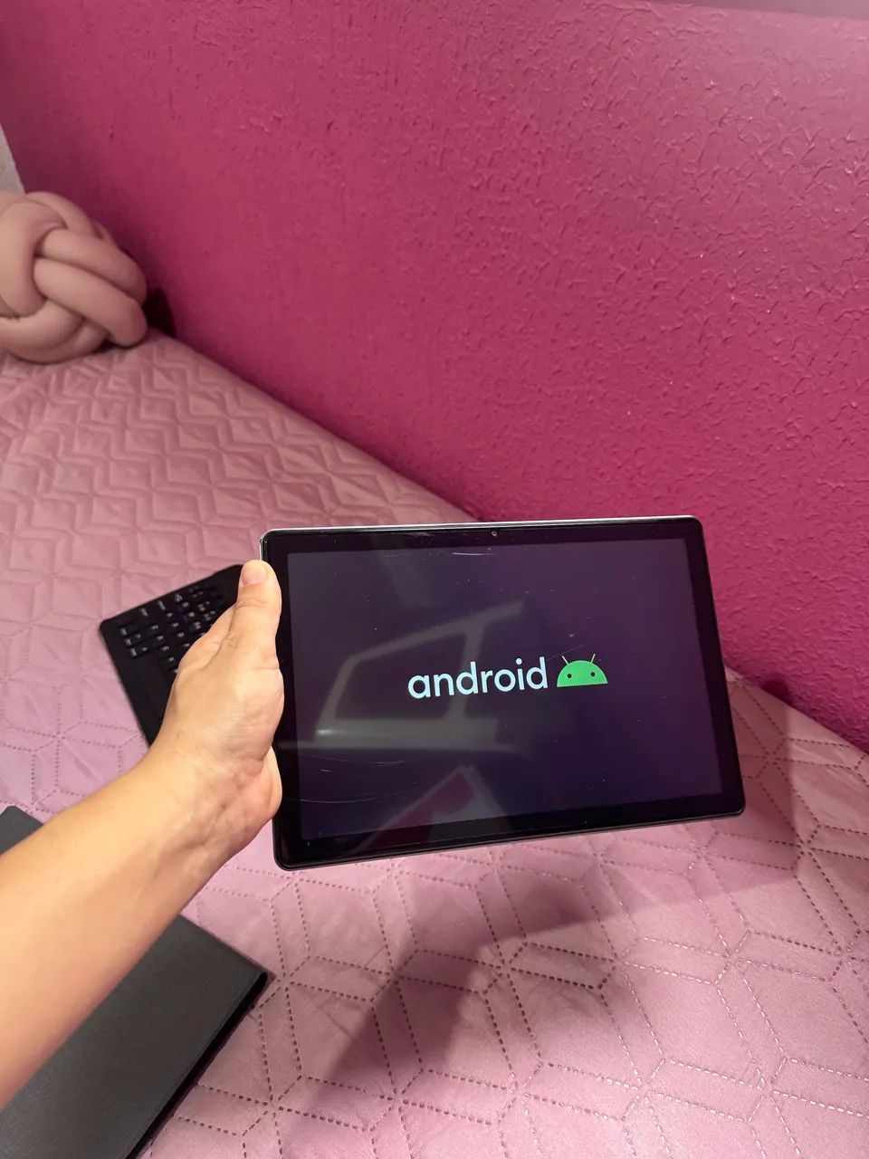 Tablet 10.1? HD + Teclado Bluetooth Capa 2 em 1 WiFi Android Tela Grande Alta Performance - Foto 5