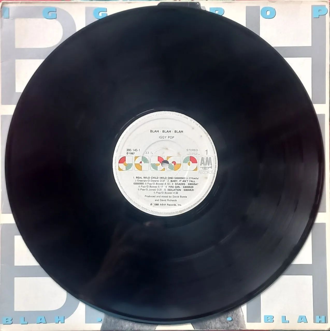 VENDO LP DISCO VINIL IGGY POP BLAH BLAH BLAH  - Foto 4