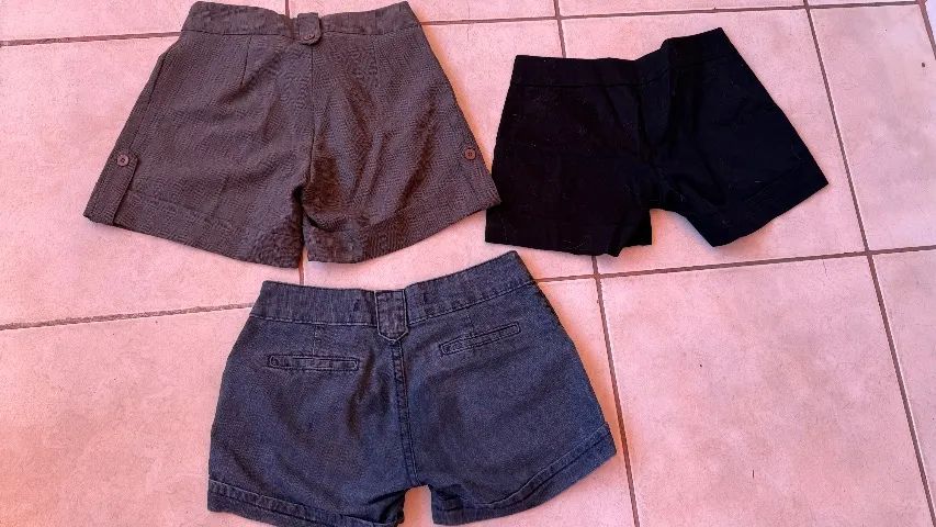 Kit 3 shorts social e jeans - Foto 2