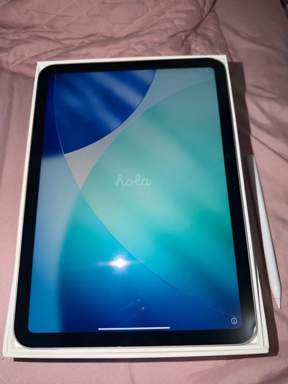 iPad A16 com caixa e caneta  - Foto 2