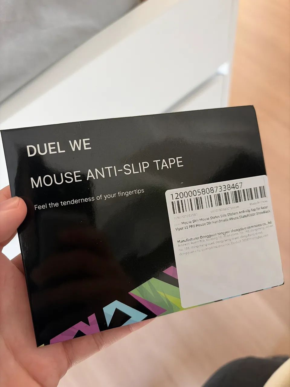 Grip Tape / Anti Slip Mouse Viper V3 Pro - Foto 4