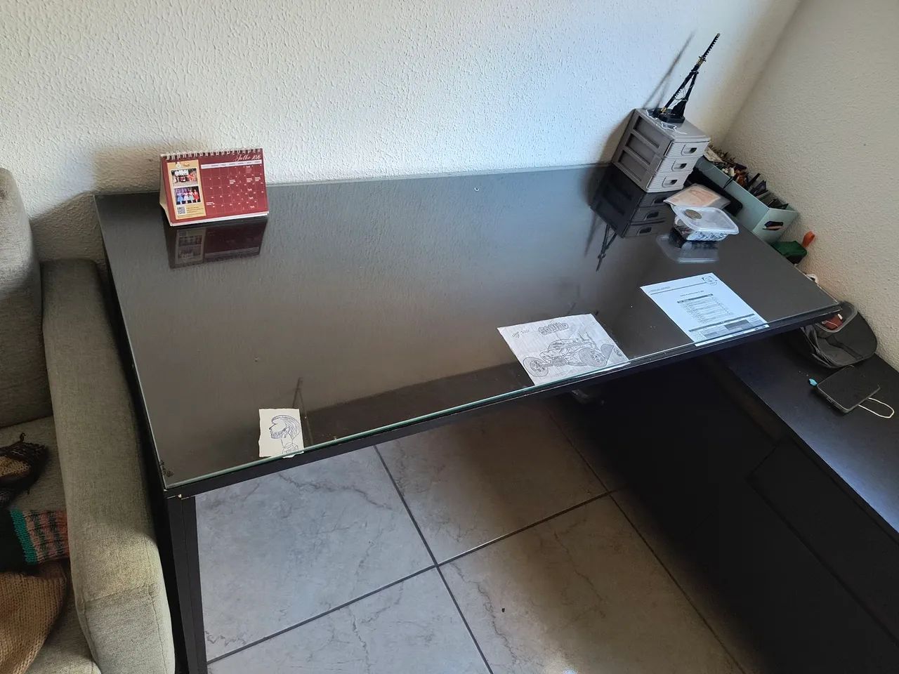 Mesa de escritório e estudo  - Foto 2