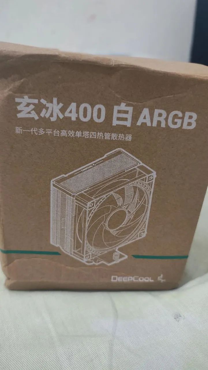 Air Cooler DeepCool Ag400 ARGB V2 BRANCO