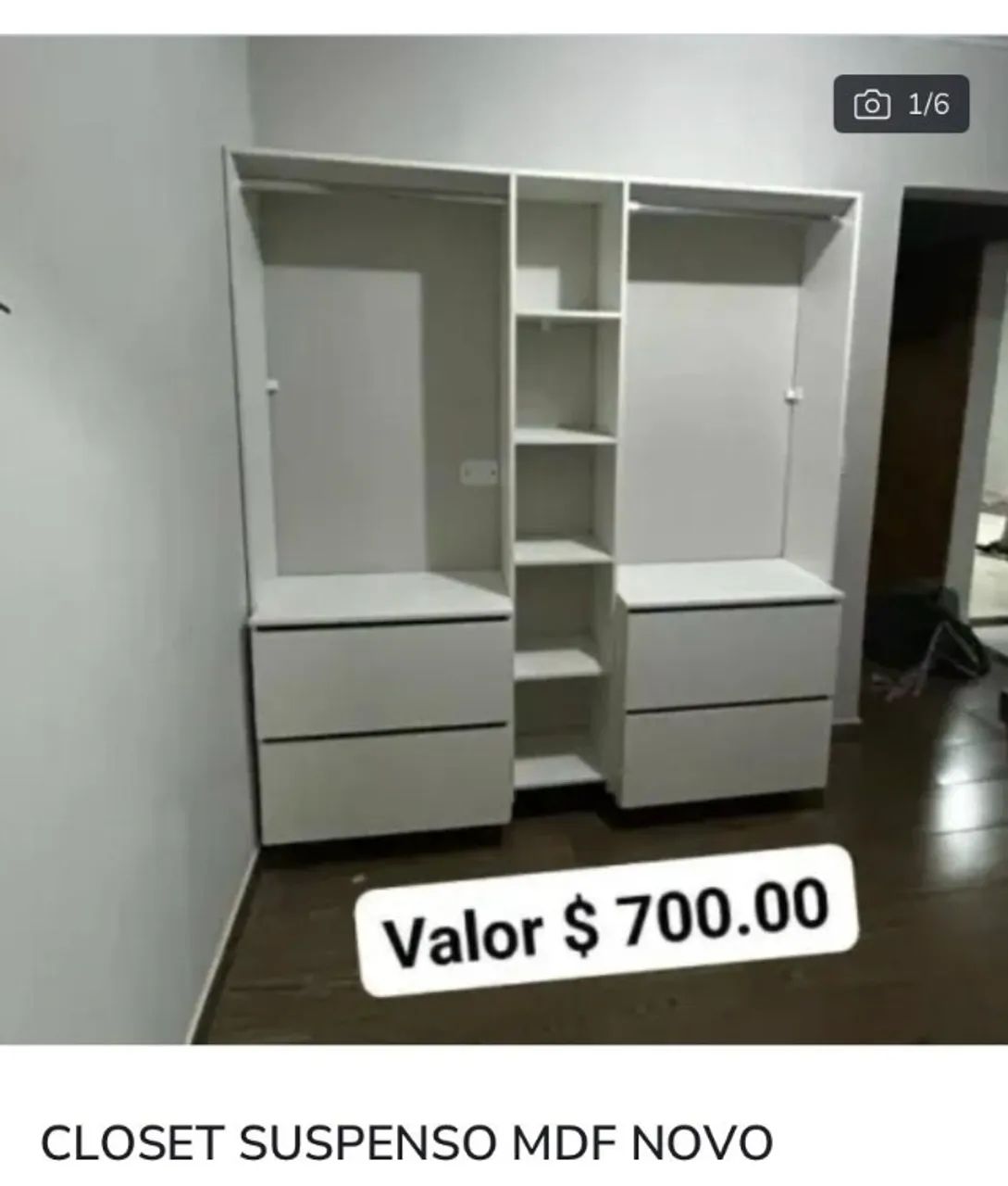 CLOSETS MDF NOVO 