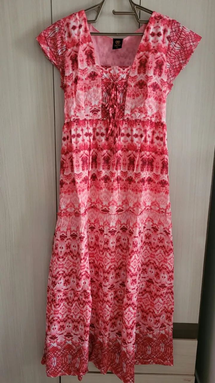 Vestido comprido Neha tamanho GG