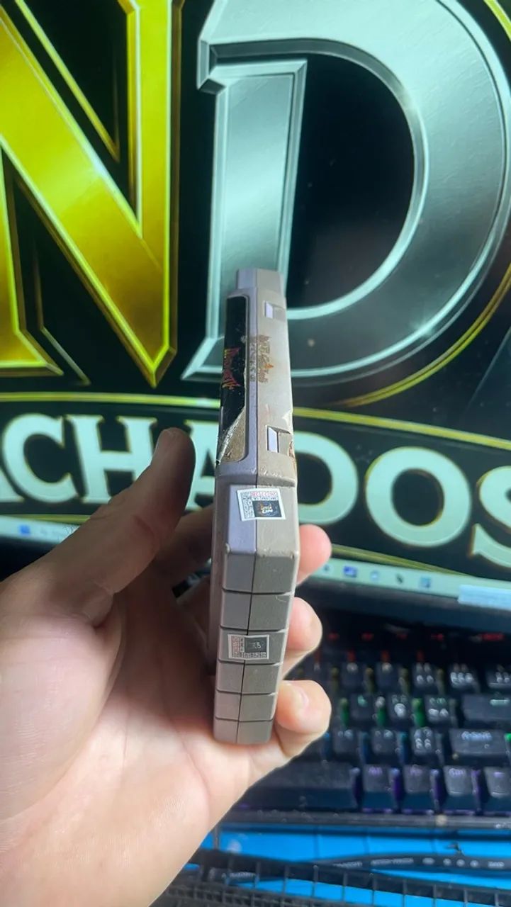 Jogo original super Nintendo AERO ACRO BAT - Foto 2