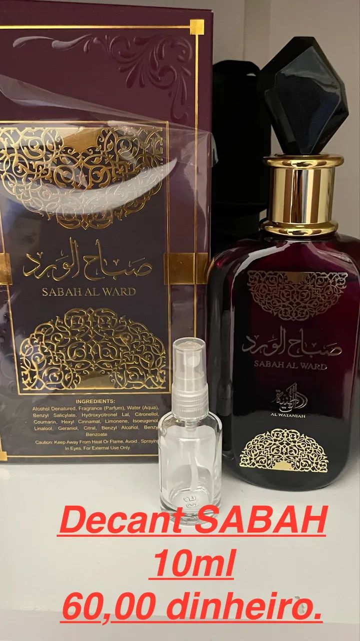 Perfume Sabah 10ml original 