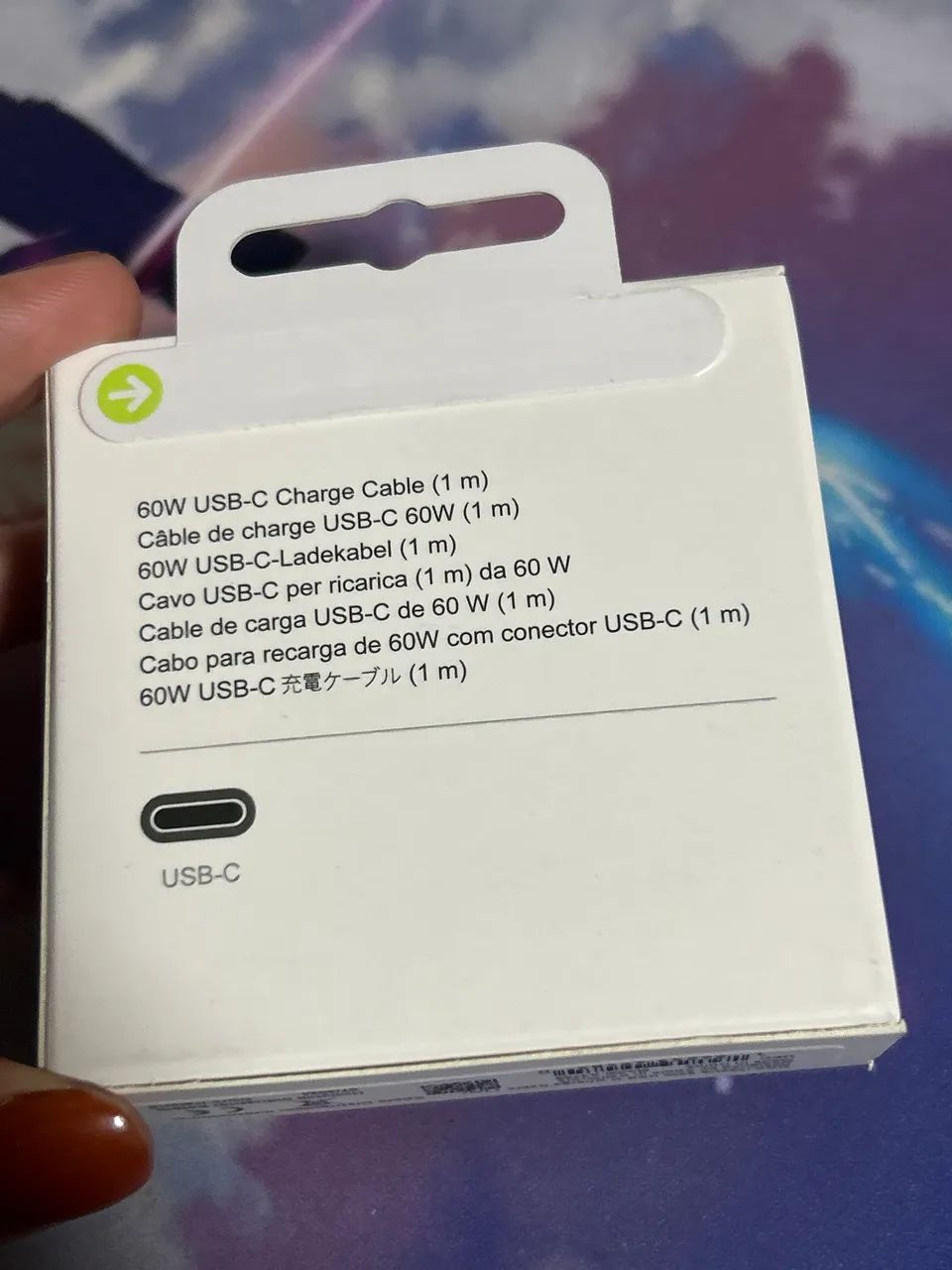 USB-C-C 60W 1m  - Foto 2