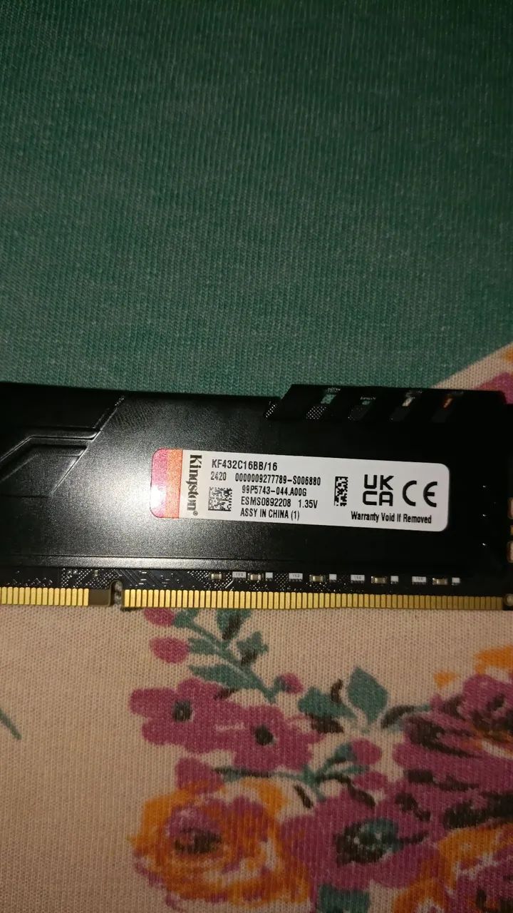 MEMÓRIA RAM 2 PENTE DDR4 16 GB 3200  - Foto 6