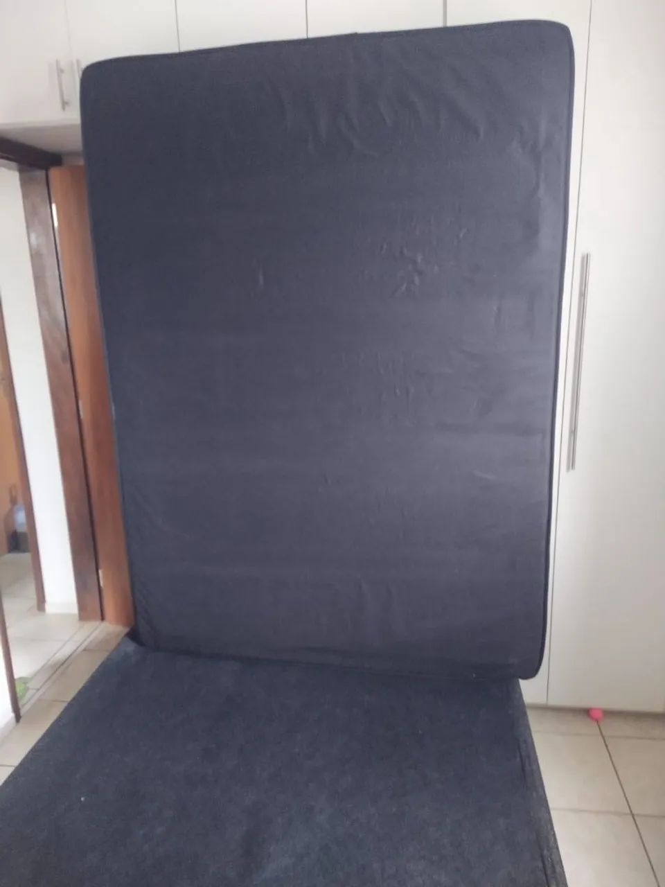 Cama box casal + colchão + cabeceira - Foto 4