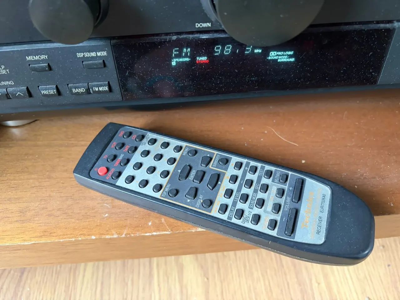 Receiver Technics SA-DX950 + Caixas de Som  - Foto 4