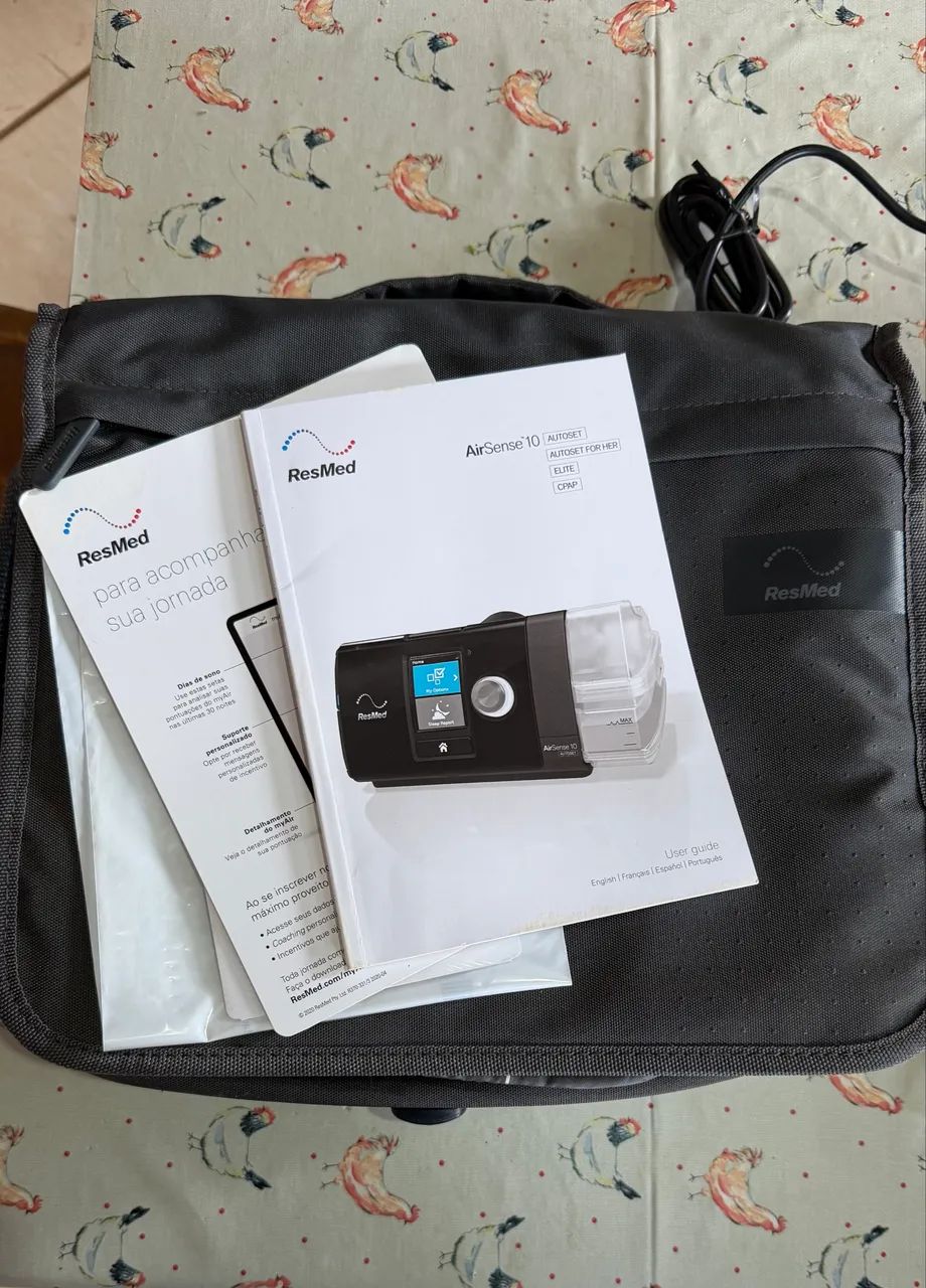 Cpap Automático Resmed Airsense 10 autoset com umidificador - Foto 4