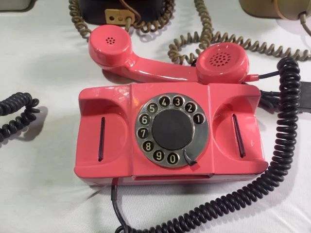 Telefone Rosa para decoraçao - Foto 2
