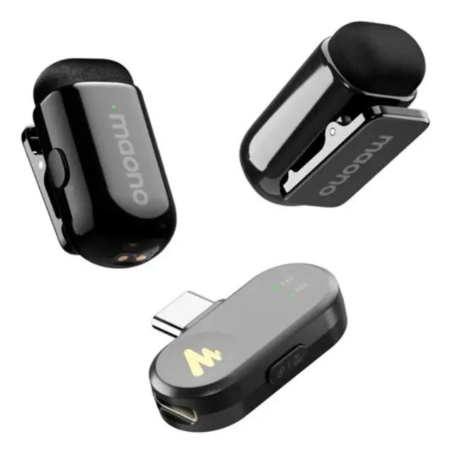Microfone Lapela Maono Wave T1 Mini Tipo-C - Foto 2