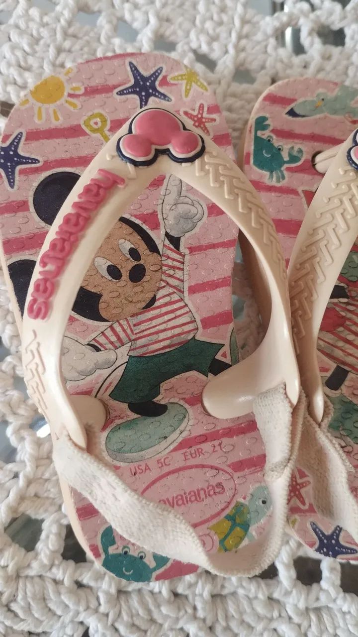 Chinelo Havaianas para bebê  - Foto 2