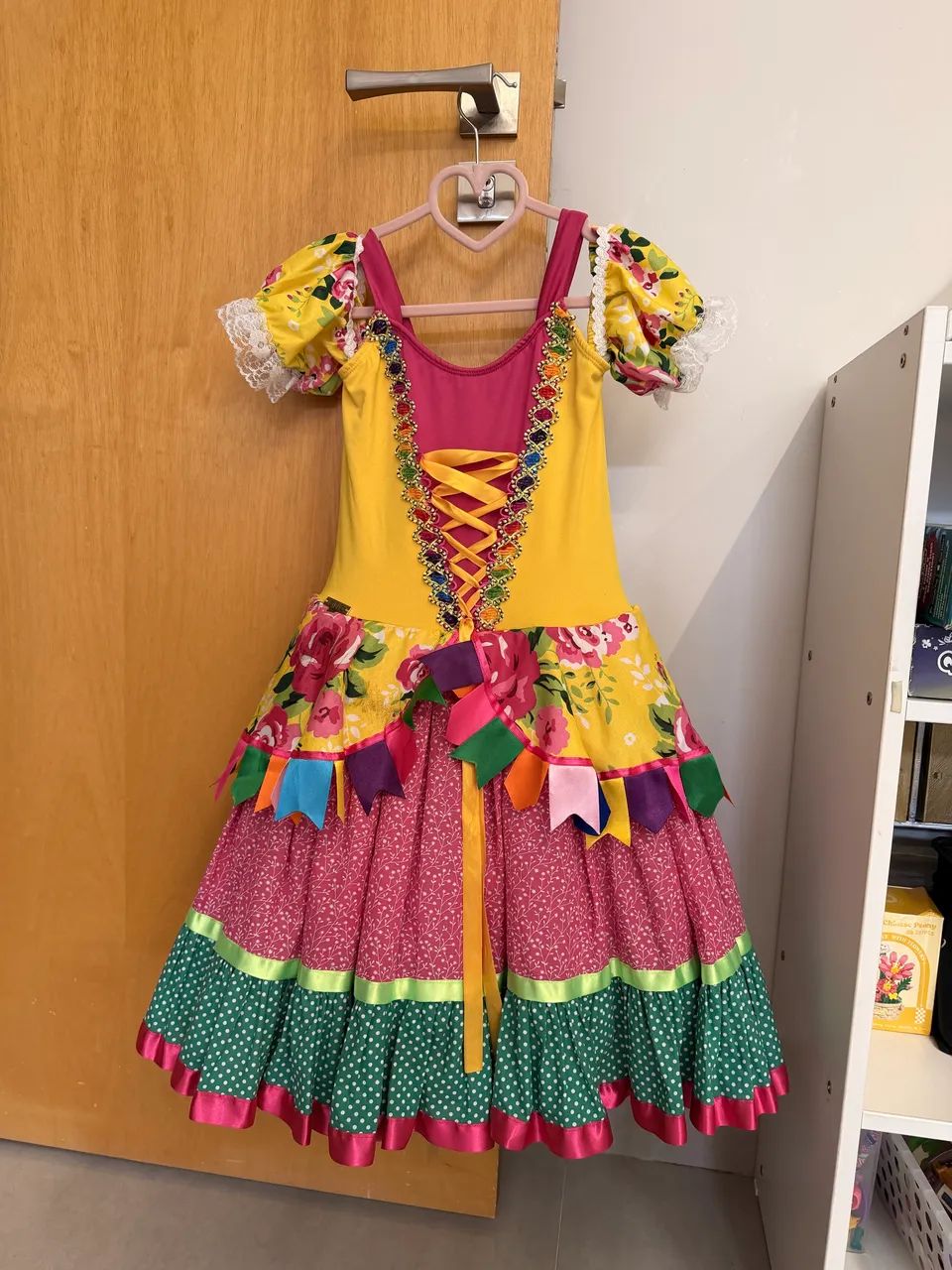 Vestido Junino Infantil - Foto 2