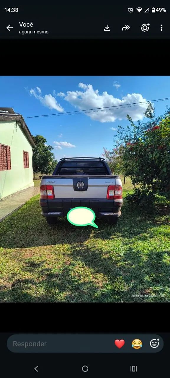 Fiat Strada Working 1.4 MPI Fire Flex 8V CD 2012