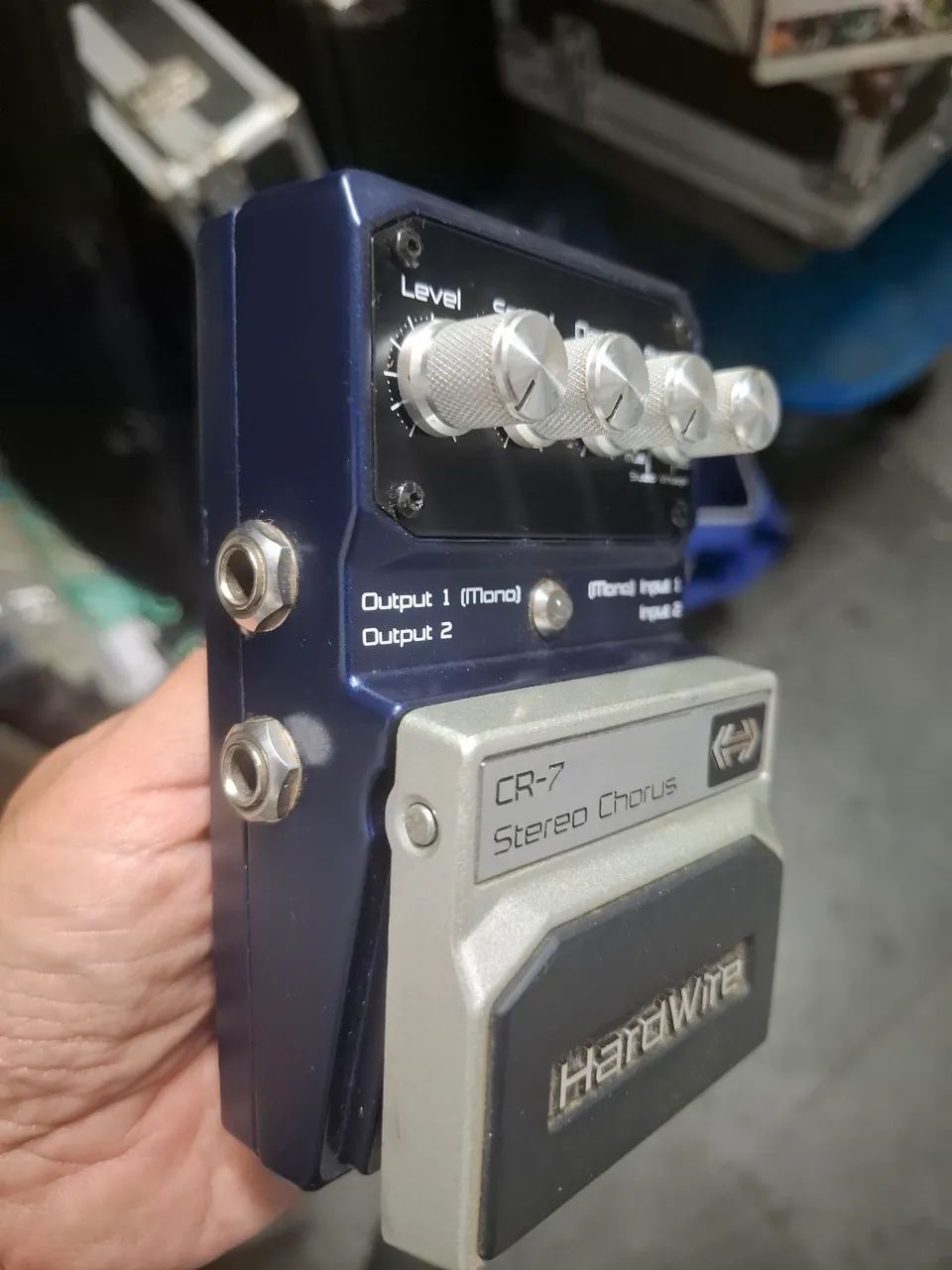 Pedal Stereo Chorus CR-7 Hardwire Digitech raro - Foto 3