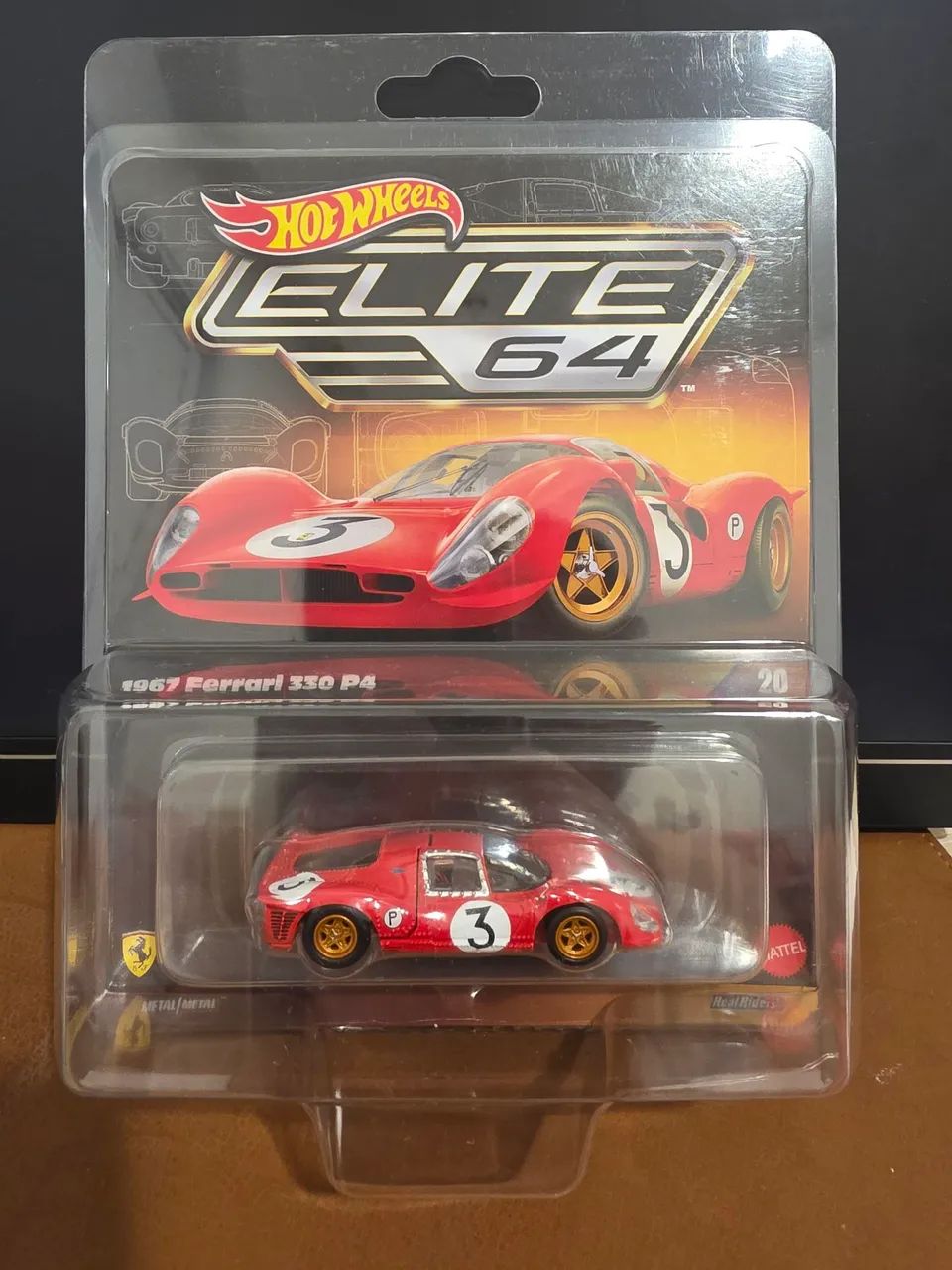 Hotwheels Elite 64 1967 Ferrari 330 P4 - Hobbies e coleções - Vila