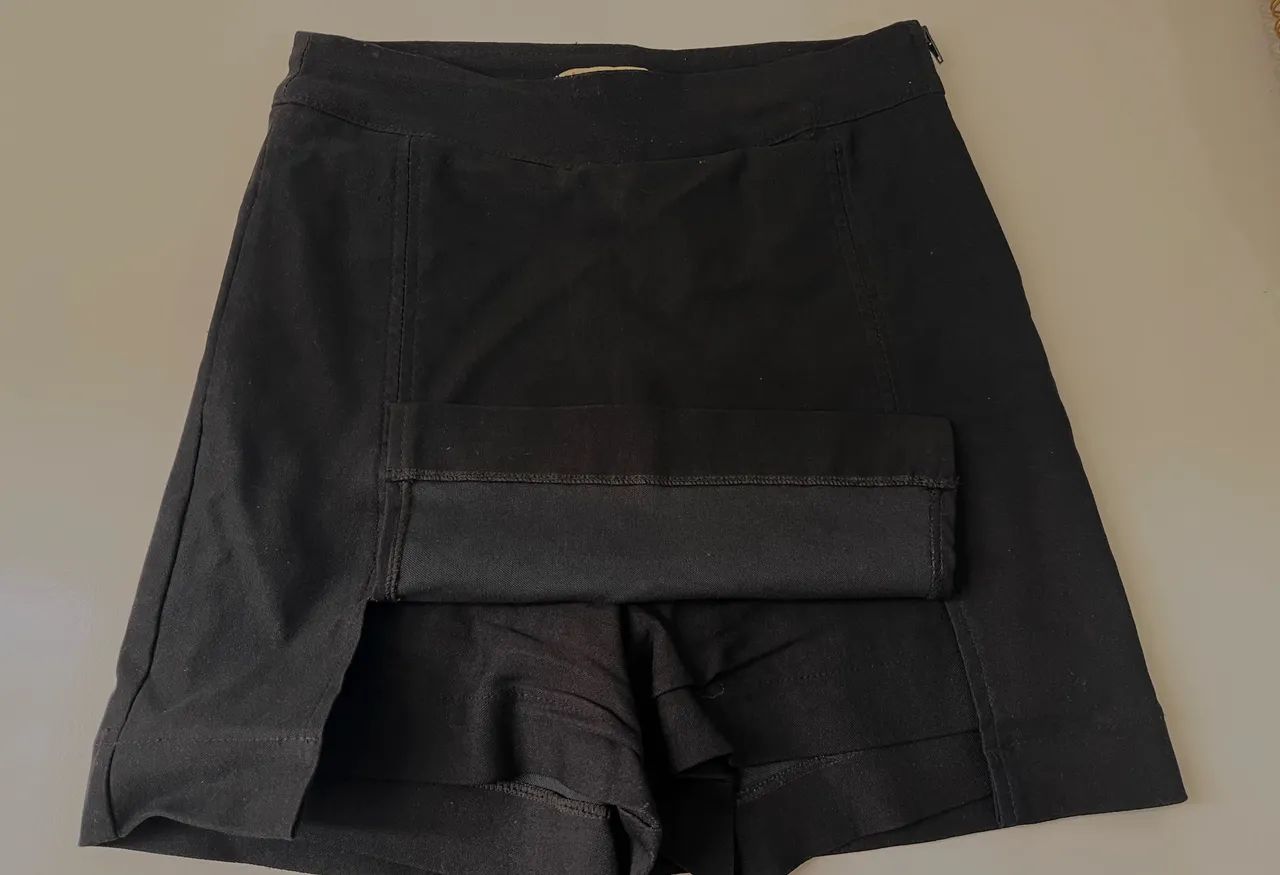 saia-short preta tamanho 18 - Foto 2
