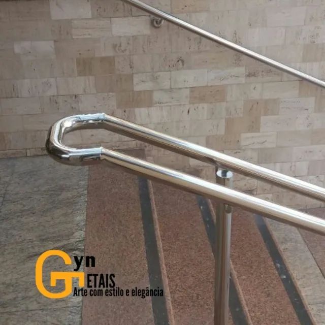 Corrimão e guarda corpo em aço inox  - Foto 5
