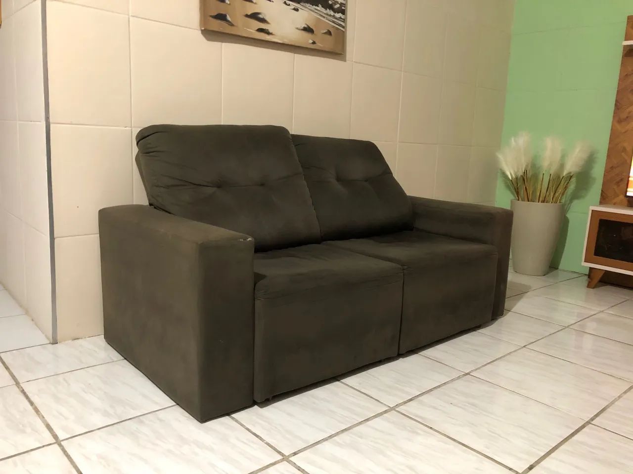 02 Sofás 2 lugares retrátil  - Foto 3