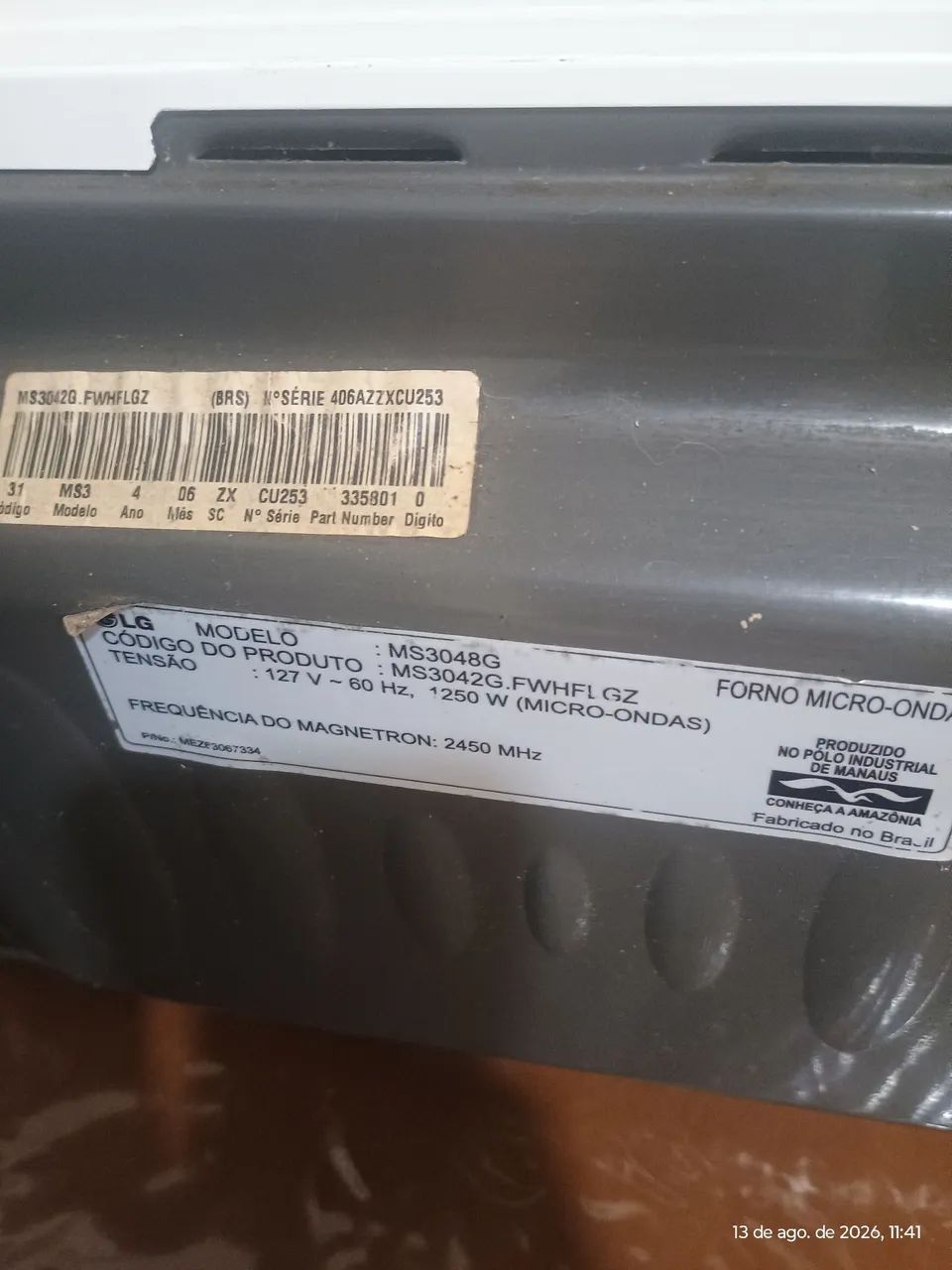 Microondas LG 30 litros  - Foto 3