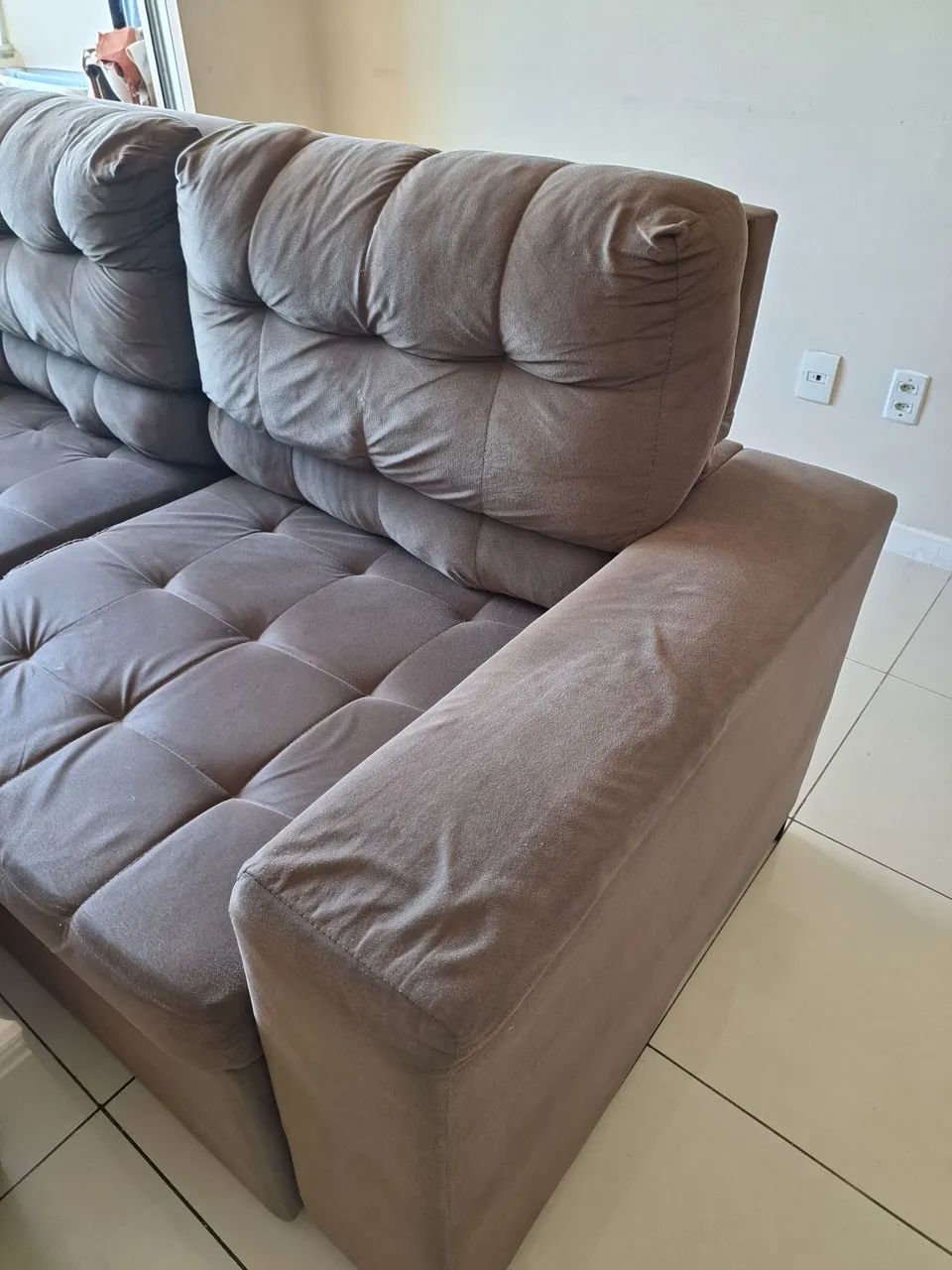SOFÁ RETRÁTIL E RECLINÁVEL  - Foto 3