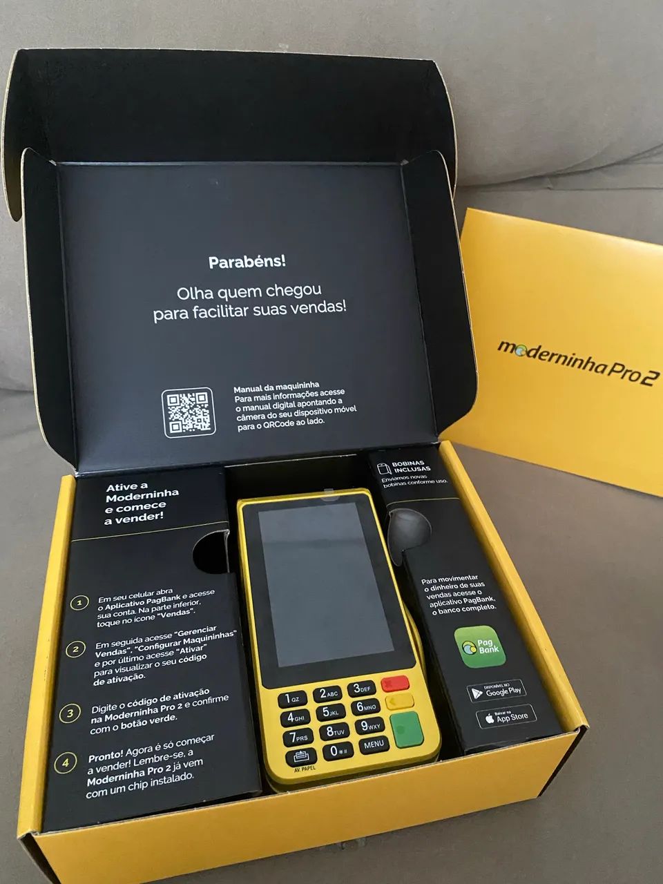 MAQUININHA PAGBANK PRO 2 - Foto 2