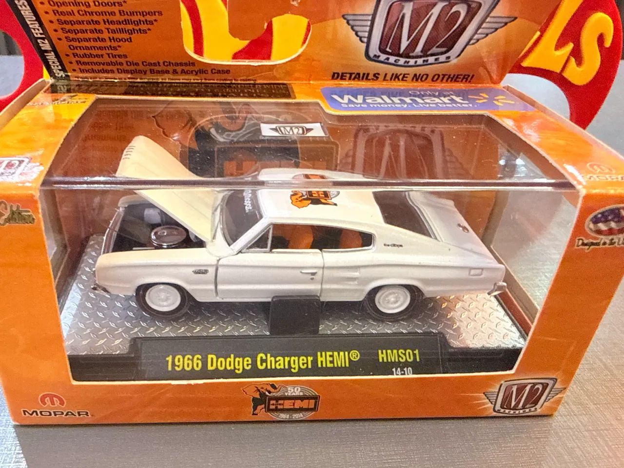 M2 Machines 1966 Dodge Charger HEMI - 50th Anniversary HEMI - Foto 3