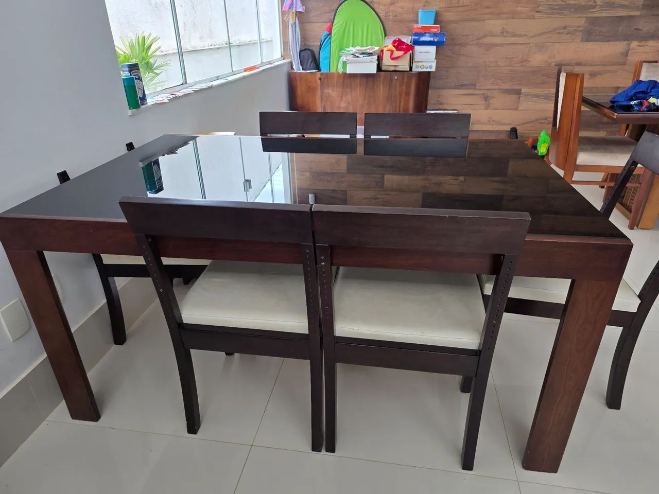 Mesa de jantar 6 cadeiras - Foto 2