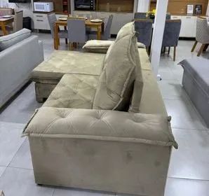 Sofá - Retrát. e Reclin. Le. (2,90m) - D-28 Dividimos Em Até 10x Sem Juros - Foto 4