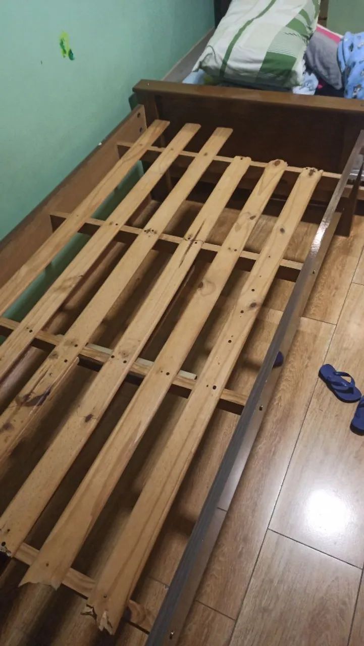 Cama de solteiro em MDF sem colchão - Foto 3