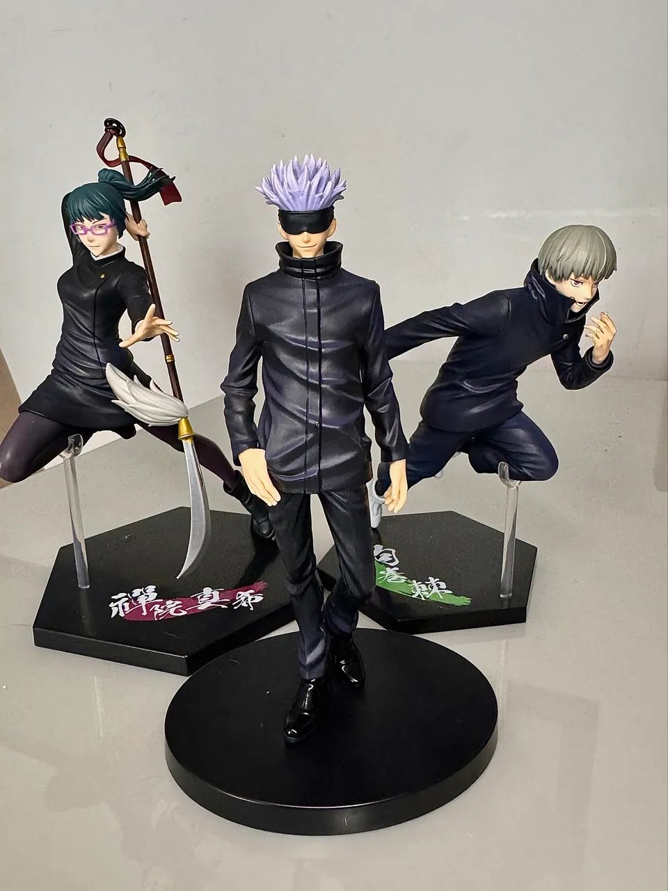 Kit Jujutsu Kaize Gojo, Maki, Toge - ORIGINAL -SEM CAIXA