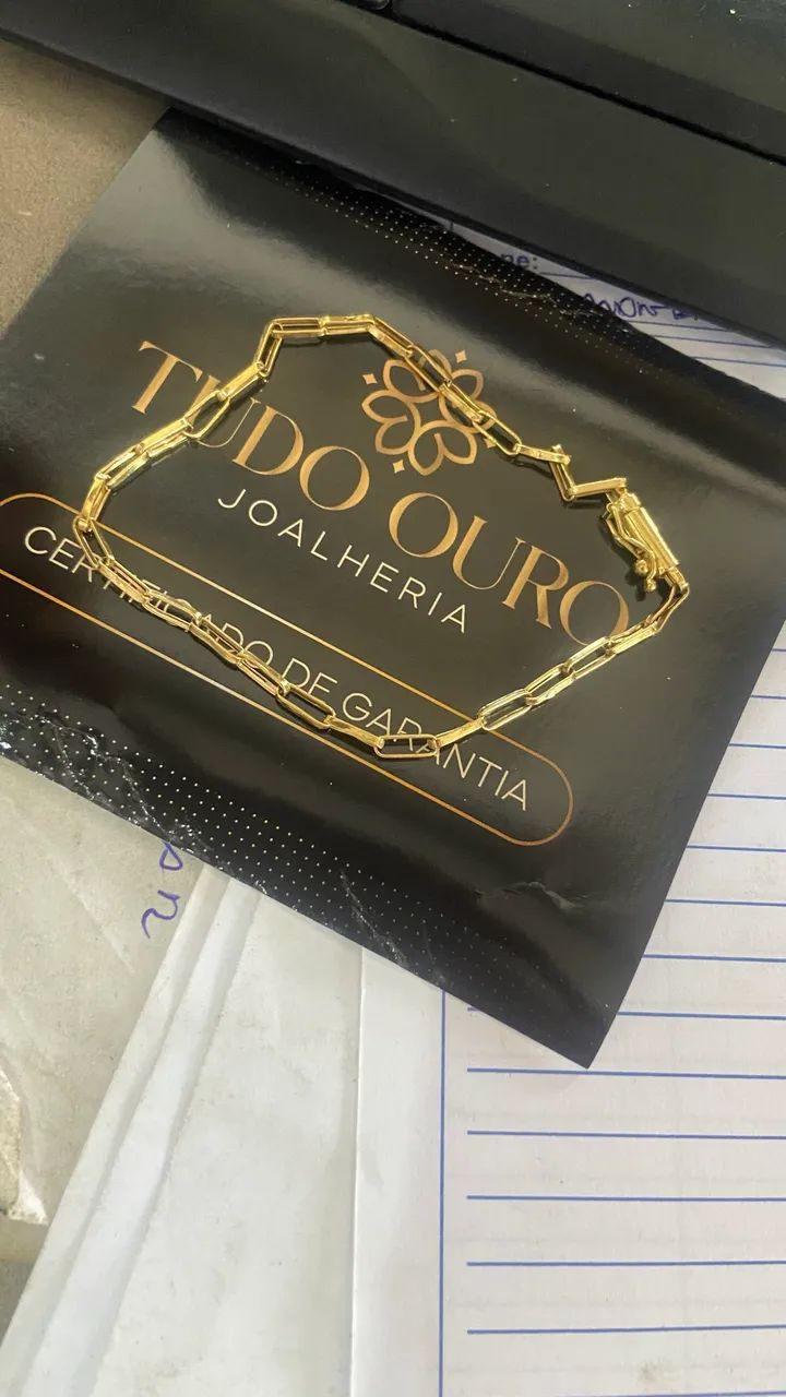 Pulseira de ouro 18k de 1a 2 gramas  - Foto 2