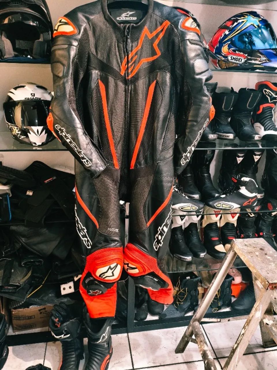 2　GO生 withfans Macacão alpinestars 52 fusion zeradoooo - Peças para motos