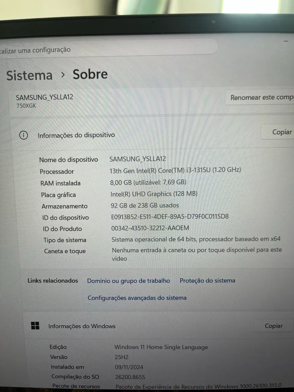 Notebook samsung book 4 - Foto 2