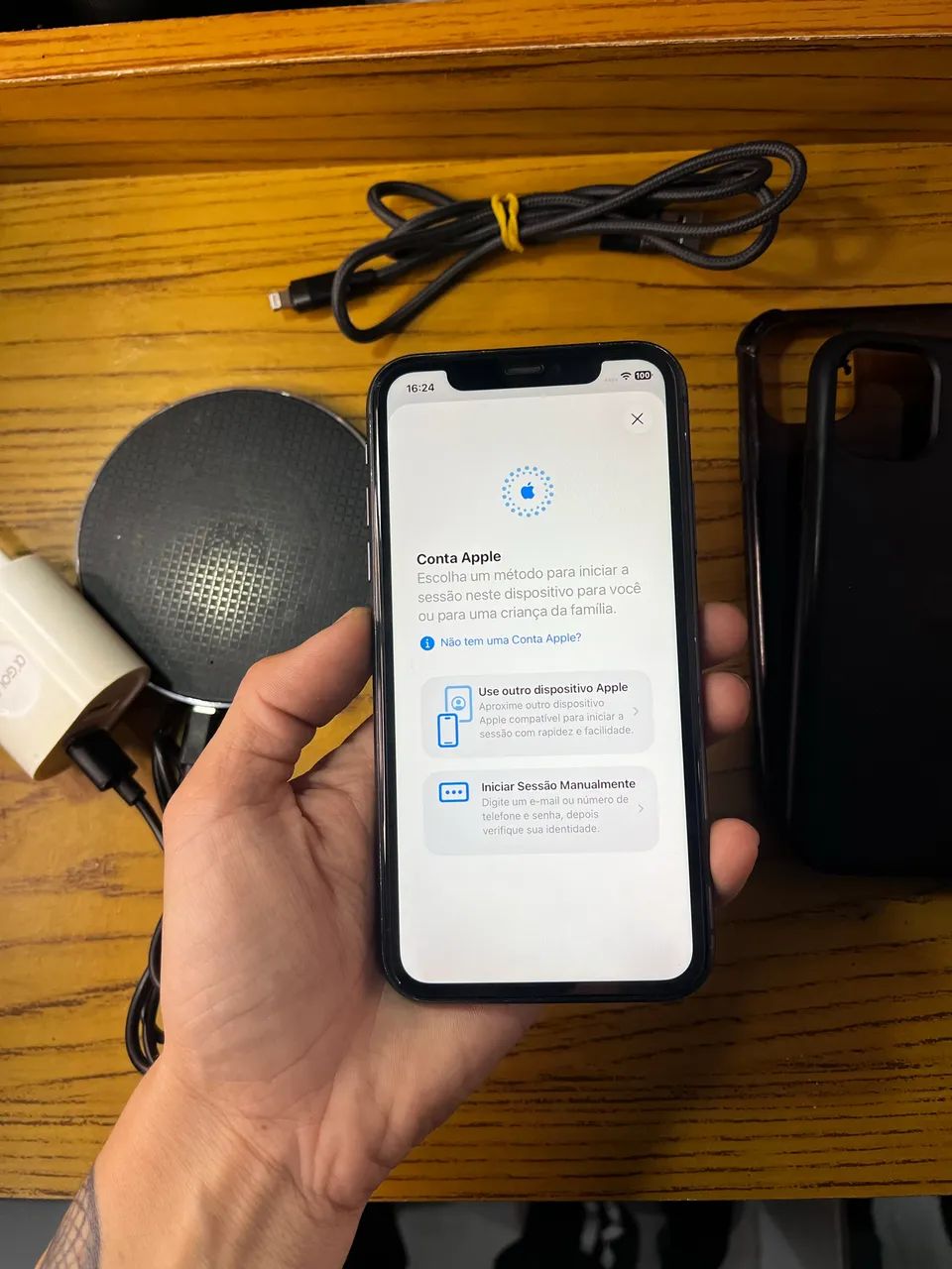iPhone 11Black 64GB c/ Carregador USB e Indução (VALOR FINAL) - Foto 2
